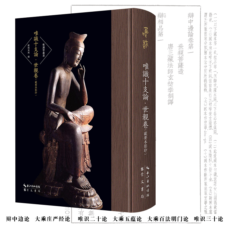 当当网 唯识十支论世亲卷（藏要本影印）-辩中边论、庄严经论、唯识二十论、五蕴论、百法明门 世亲菩萨 崇文书局 正版书籍