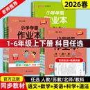 暑假同步训练达标测试 新小学学霸作业本语文数学英语科学道德与法治一1二2三3四4五5六6年级上下册人教北师版 当当网正版 2026春季