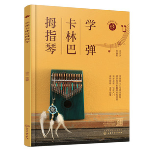 学弹卡林巴拇指琴 卡林巴拇指琴入门一本通 卡林巴教程 拇指琴流行曲集 拇指琴弹奏技法 曲集通俗音乐教程 卡林巴拇指琴教学参考书