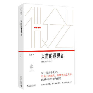 当当网 火苗的遐想者：致我的同代人（“微光·青年批评家集丛”第二辑） 金理 上海文艺出版社 正版书籍