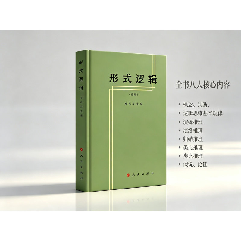 【当当网】形式逻辑（重版）金岳霖/著 逻辑思维基本规律 形式逻辑学形式逻辑教程形式逻辑教材中国哲学 人民出版社正版书籍