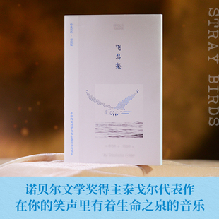 飞鸟集(诺贝尔文学奖得主泰戈尔代表作中英双语对照版 人走进喧哗的群众里去为的是要淹没他自己的沉默的呼号)