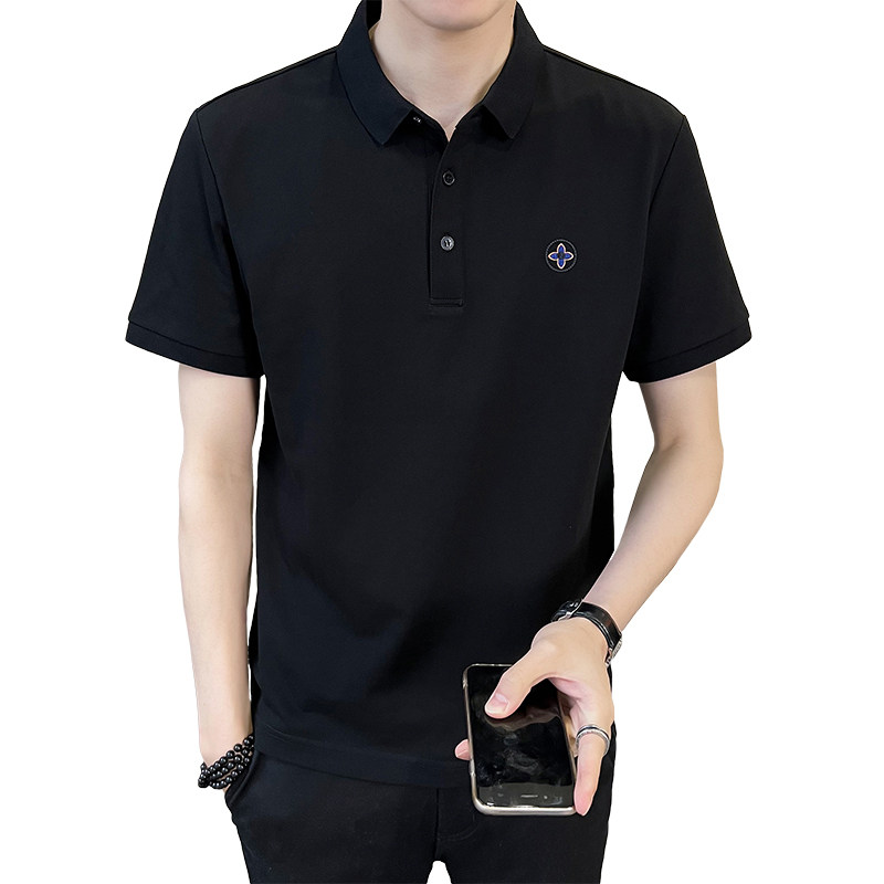 青春流行韩式T恤休闲时尚修身男款翻领短袖DS-A329-PL2073-P50,男装Polo衫,电商A329