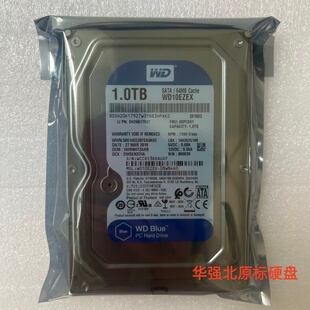 WD/西部数据 WD10EZEX 1T台式机机械硬盘7200转希捷1TB单碟监控