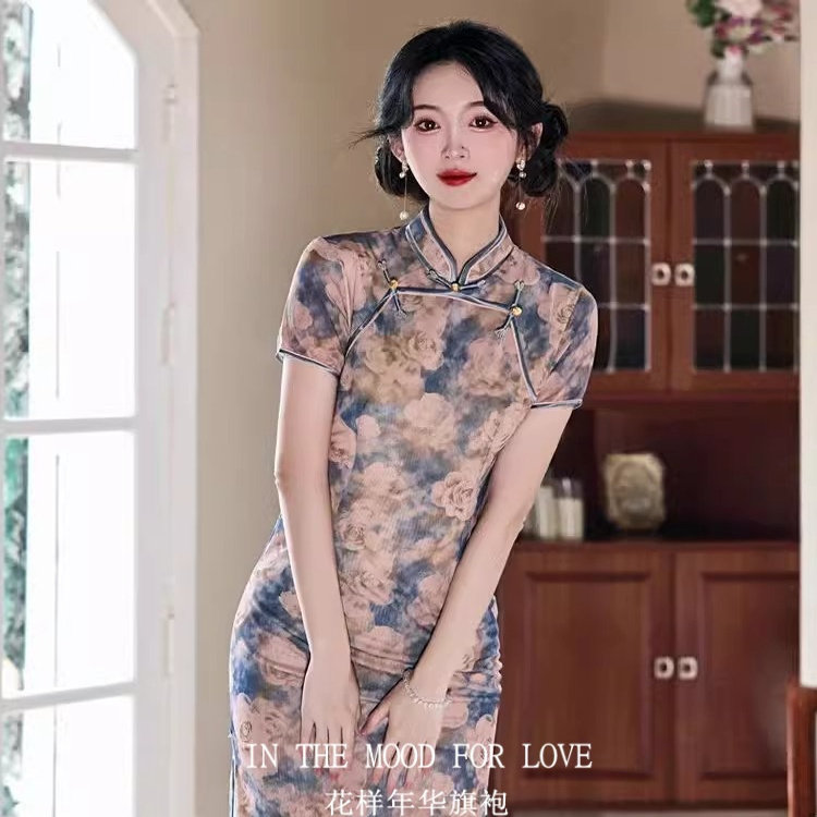 四小姐花样年华旗袍2026新款夏季改良复古民国风年轻名媛气质高端