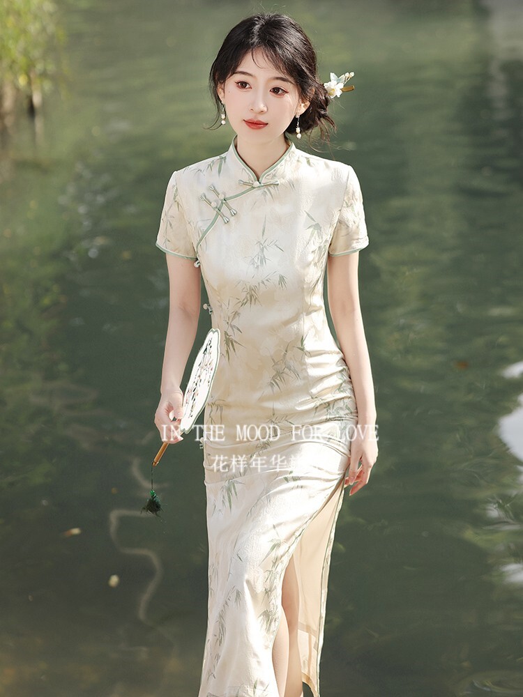 【花样年华旗袍】新款中式2026改良少女复古民国风年轻夏季连衣裙