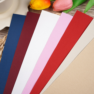 麻布纹纸 120g纹理艺术纸A4 手工手账包装纸张收集材料包特种纸