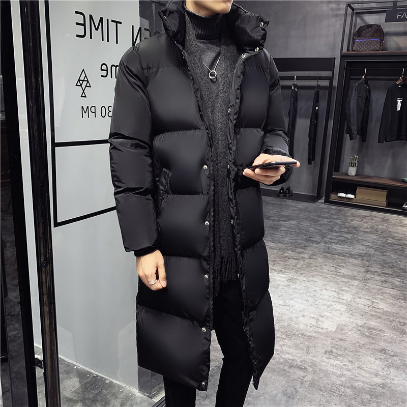 爆19冬季韩版潮流加厚立领棉衣男中长款外套男装棉衣MY505P65，男装棉衣，四季星座1205