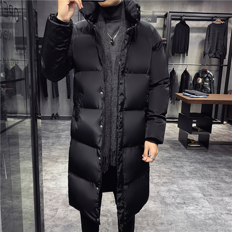 爆19冬季韩版潮流加厚立领棉衣男中长款外套男装棉衣MY505P65,男装棉衣,四季星座1205