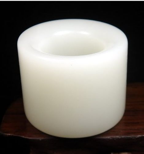 正品 和田玉 青白玉 扳指 精美 大方之选 男款 手链手串简约个性