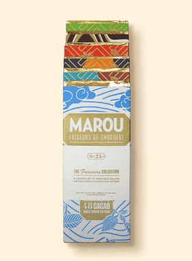 越南直邮MAROU巧克力THE FAISEURS 迷你套装6块×24g匠心之作系列