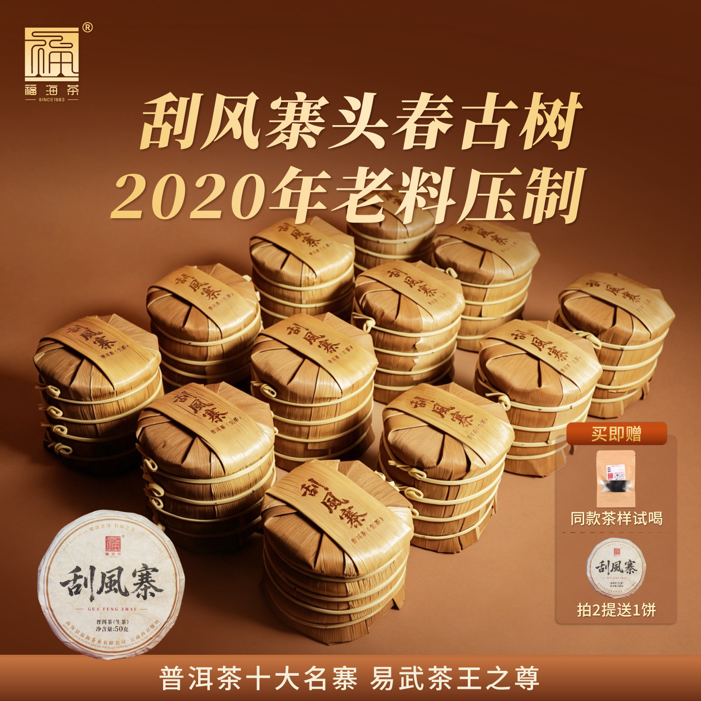 易武刮风寨头春古树茶