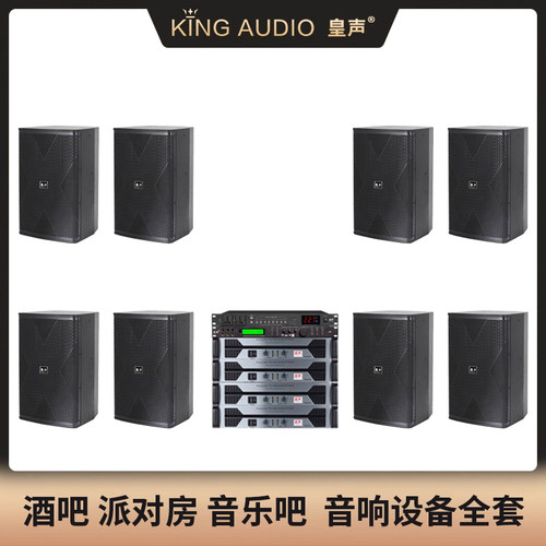 KingAudio/皇声 G15一拖八(400-800平方) 酒吧演出舞台音响套装