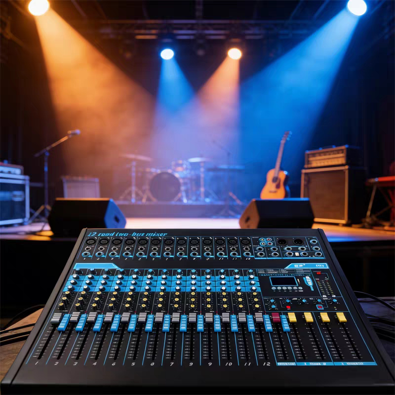 KingAudio/皇声 XP12调音台 12路高端音质酒吧舞台演出专用调音台