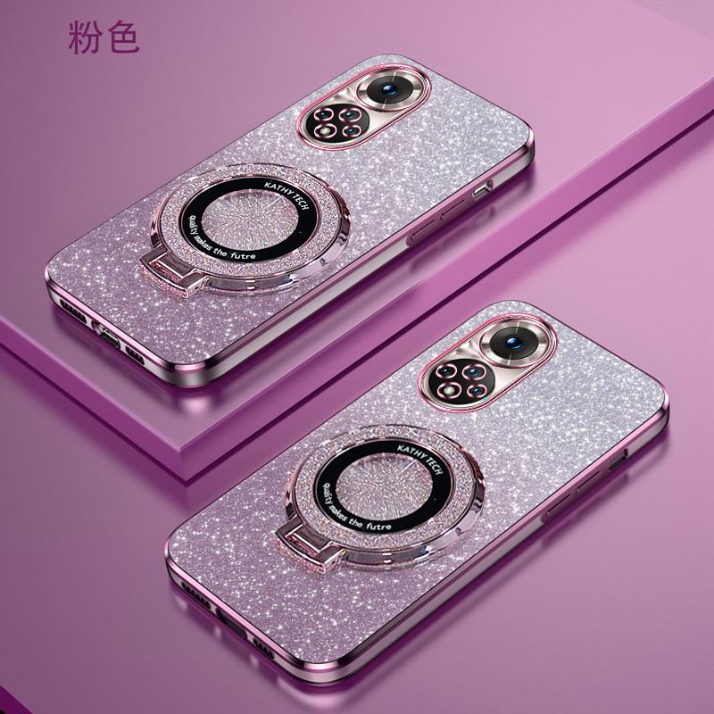 华为Nova9手机壳高端时尚适用nova9SE渐变闪粉高级感新款创意huaw