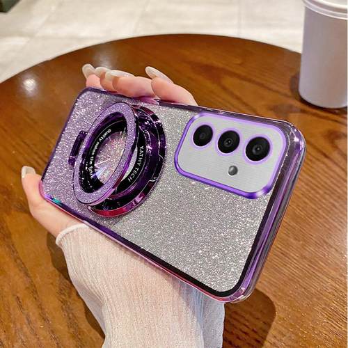 适配三星A35手机壳galaxy5Ggalaxya硅胶SM一A356U闪粉透明全包防