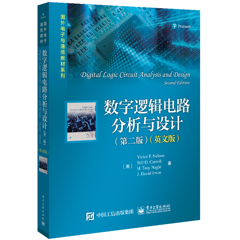现货正版 :数字逻辑电路分析与设计（第二版）（英文版）9787121398704电子工业出版社
