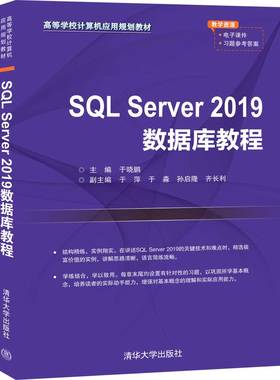 正版现货：SQL Server 2019数据库教程（高等学校计算机应用规划教材） 9787302554394 清华大学出版社