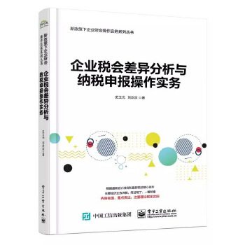 现货正版:企业税会差异分析与纳税申报操作实务 9787121345821 电子工业出版社 史玉光