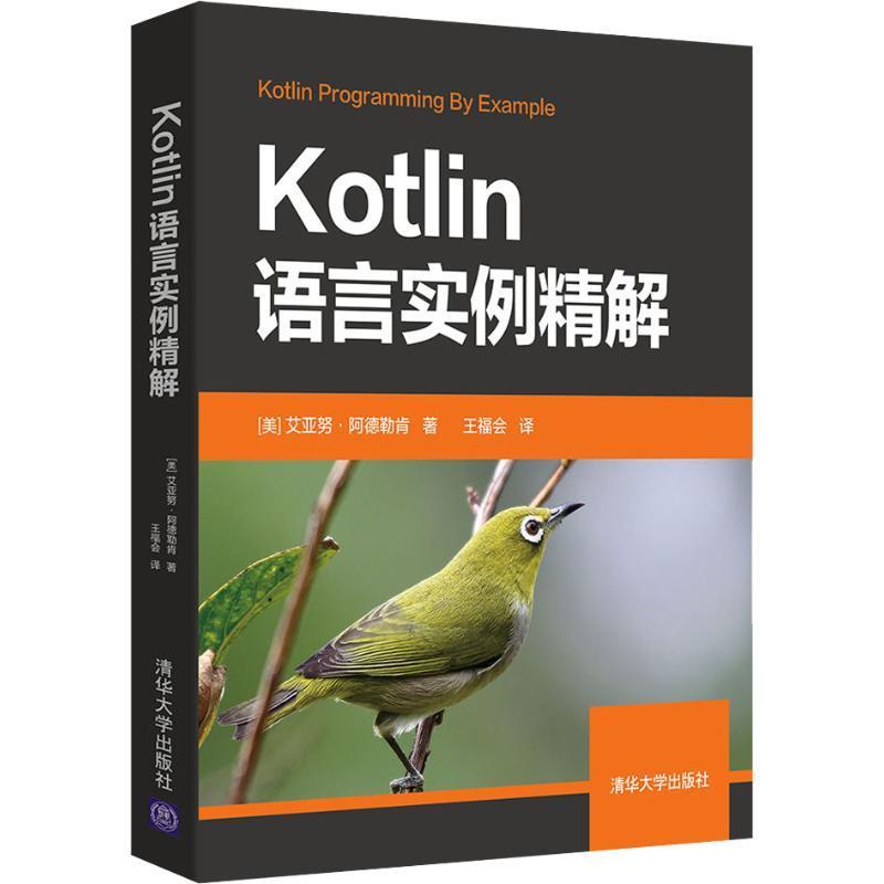 现货正版:Kotlin语言实例精解 9787302516552 清华大学出版社 (美)艾亚努·阿德勒肯(Iyanu Adelekan)
