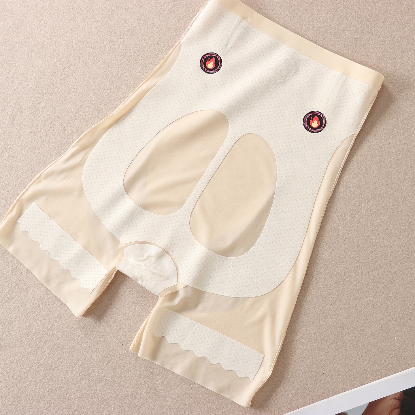 三合一收腹提臀高腰轻薄冰丝内裤