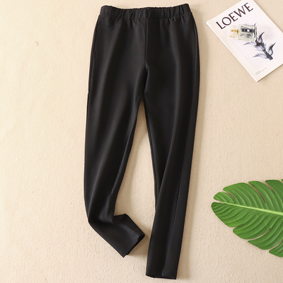 细腻不起球高腰百搭修身打底裤