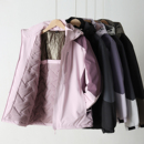 棉服W3364 连帽休闲冬装 900克 发热绒加厚保暖户外冲锋衣男女同款