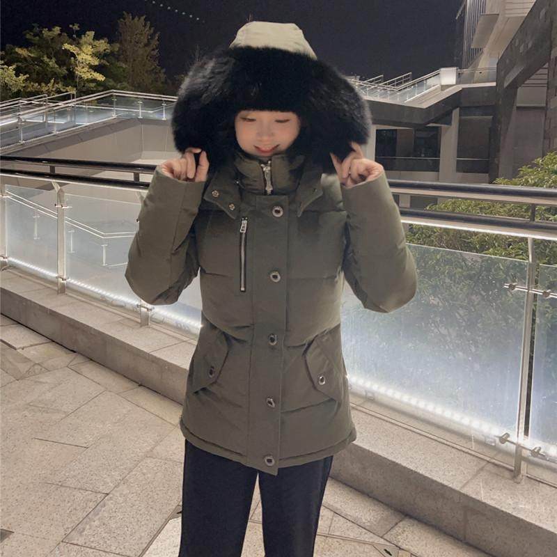 巨抗寒大剪刀3Q加厚鹅绒短羽绒服