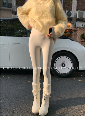 CHICHEN-高腰高弹显瘦微压修身打底瑜伽裤