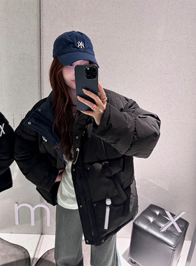 CHICHEN晨妍 2Wering styles 私服廓形绣花两穿外套 松弛感棉服