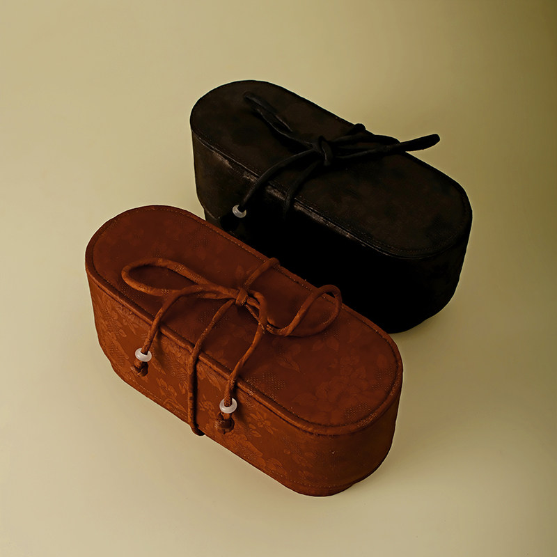 香云纱茶具收纳盒茶壶袋杯袋旅行便捷收纳包布艺手织带绑系茶配,餐饮具,茶道/零配,淘宝优惠券,粉丝福利购,淘宝优惠卷