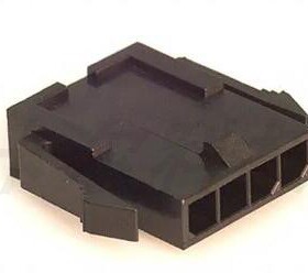 43640-0400 436400400 Molex/莫仕连接器 胶壳 塑壳 4P 间距3.0mm