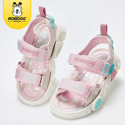 巴布豆儿童凉鞋2024夏季新款