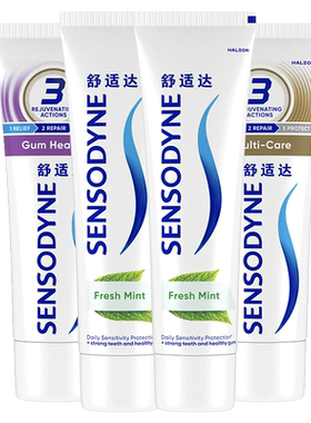 舒适达护齿联盟抗敏感含氟牙膏