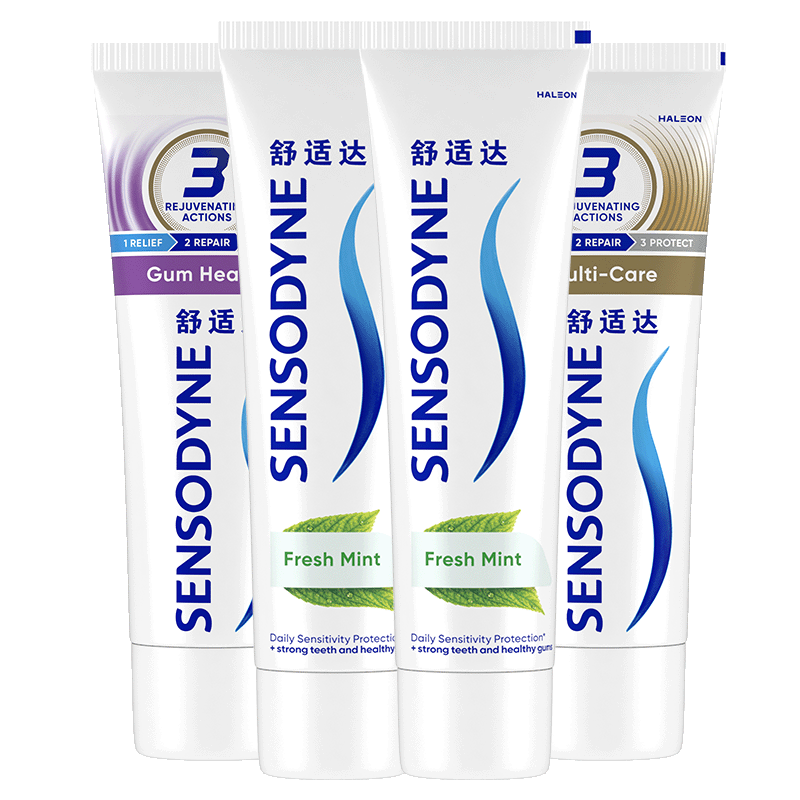 舒适达护齿联盟抗敏感含氟牙膏