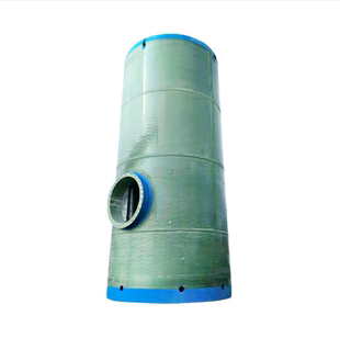 提升井预制 玻璃钢GRP筒体雨水一体式 地埋式 一体化污水处理设备