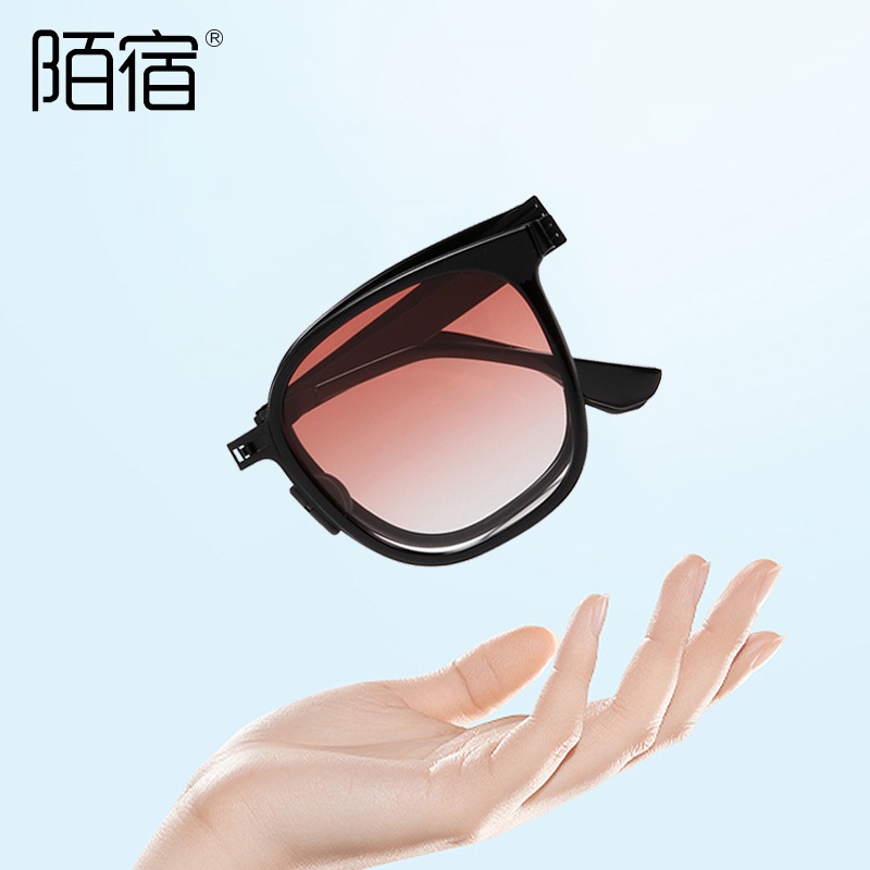 P8072可 折叠新款偏光太阳镜2023金属框户外墨镜遮阳防晒驾驶大框