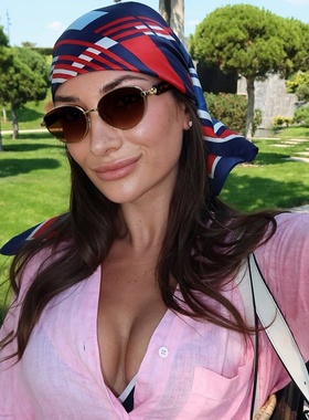 2025新款欧美猫眼椭圆小框太阳镜蛇头金属墨镜时尚感跨境眼镜