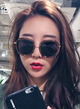 陌宿819时尚韩版网红女式偏光太阳镜GM AA品质复古墨镜女 2020款