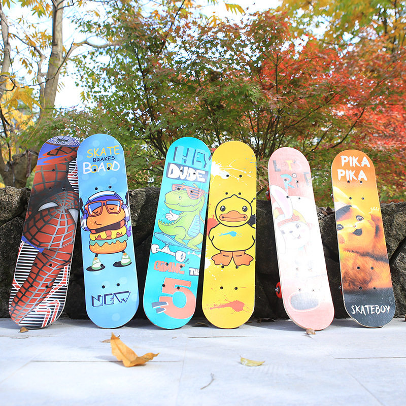 四轮男生女生初学者2-13岁儿童学生青少年活力板入门双翘滑板车