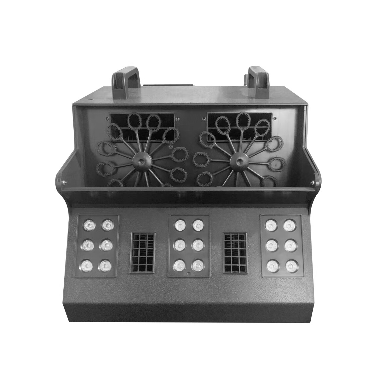 LED网红舞台双轮烟雾泡泡机泡泡机演出婚庆自动吹泡机