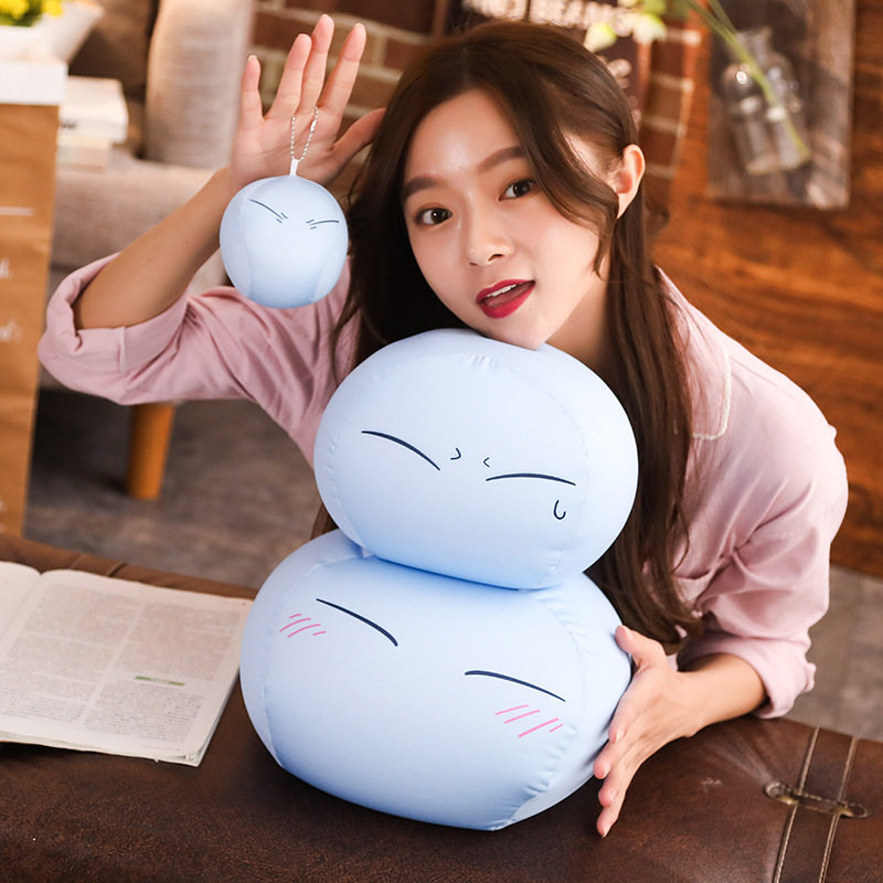 关于我转生成为史莱姆的那件事动漫利姆露萌王团子周边史莱姆抱枕