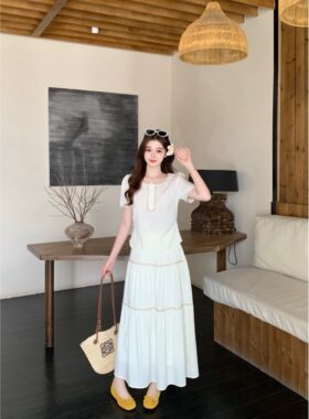 张大人定制大码女装木子理想旗舰店乐派儿杨杨玉杨天真滴一胖套装