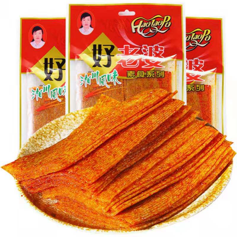 好老婆辣片经典怀旧8090后手撕大辣片112g/袋宽片老式大辣片辣条