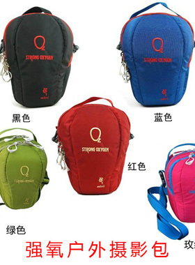O2强氧户外摄影包背包数码单反相机包胸包挎包休闲腰包自行车挂包