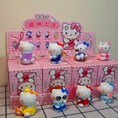 可爱HelloKitty凯蒂猫盲盒手办