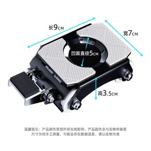 重物移动轮家用电器茶几桌柜冰箱洗衣机通用移动架省力滑轮