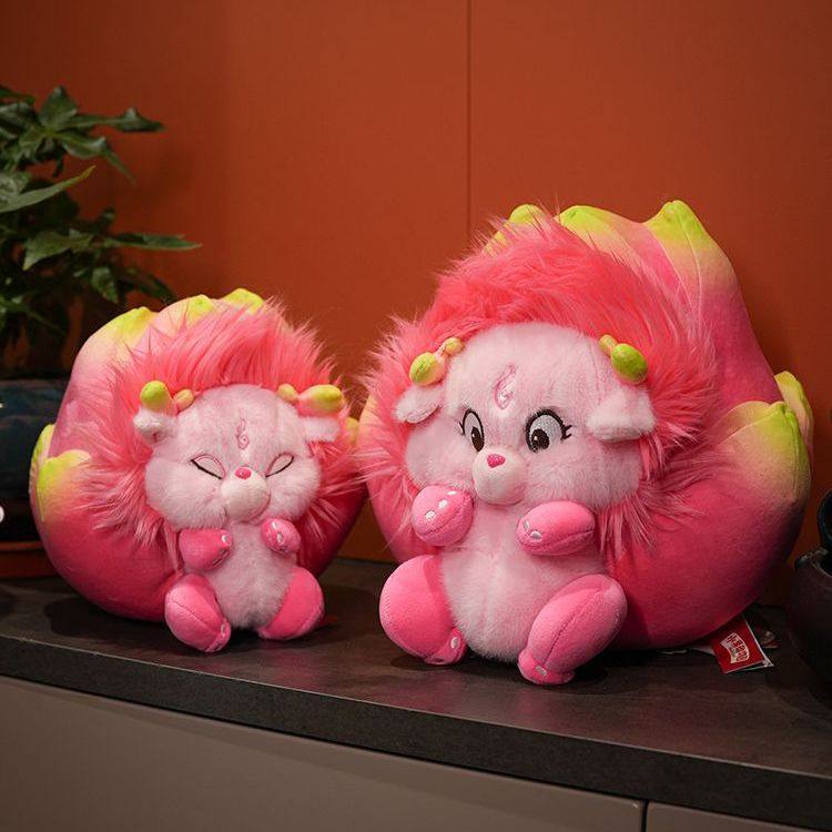 可爱火龙果玩偶公仔仙桃水果毛绒玩具抱枕创意布娃娃生日礼物女生,玩具/童车/益智/积木/模型,毛绒/玩偶/公仔/布艺类玩具,淘宝优惠券,粉丝福利购,淘宝优惠卷