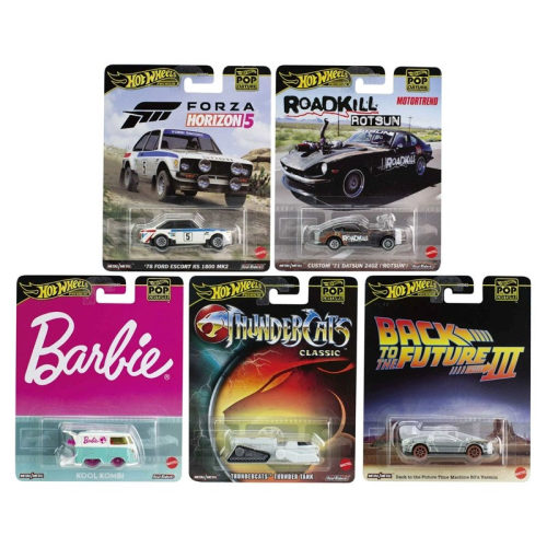 风火轮流行文化DLB45 HXD63 电影车2024款 FORZA芭比 hotwheels