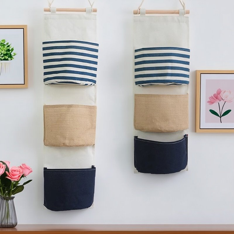 新款宿舍衣柜衣物收纳袋挂袋门后寝室壁挂墙挂式上悬挂式储物布袋,收纳整理,收纳挂袋,淘宝优惠券,粉丝福利购,淘宝优惠卷